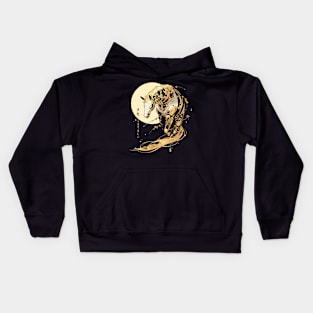 kintsugi art horse Kids Hoodie